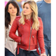 Illustration for article titled HURRY-UP 40% OFF SALE! Hilary Duff Younger Tv Series Kelsey Women Red Leather Jacket!em/em